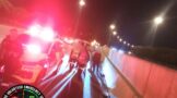 Motorbike accident on the N1 North near the Stormvoël Interchange