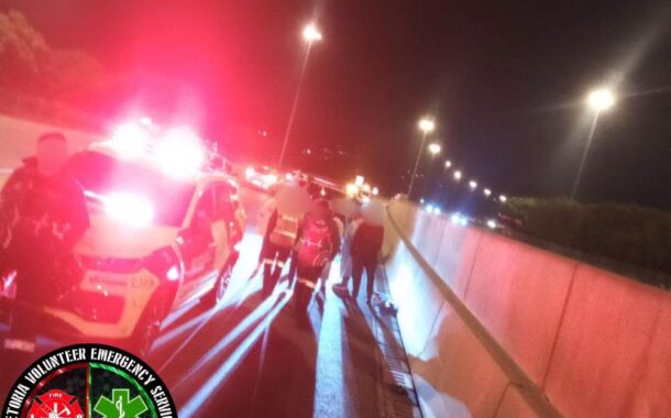 Motorbike accident on the N1 North near the Stormvoël Interchange
