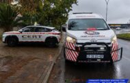 Motorcycle accident in Vanderbijlpark