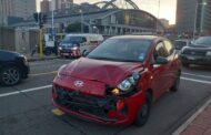 Collision at the intersection of Brickhill Road and Somtseu Road, Durban