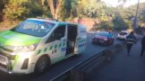 Collision on Roger Sishi Road by the bends, Westville