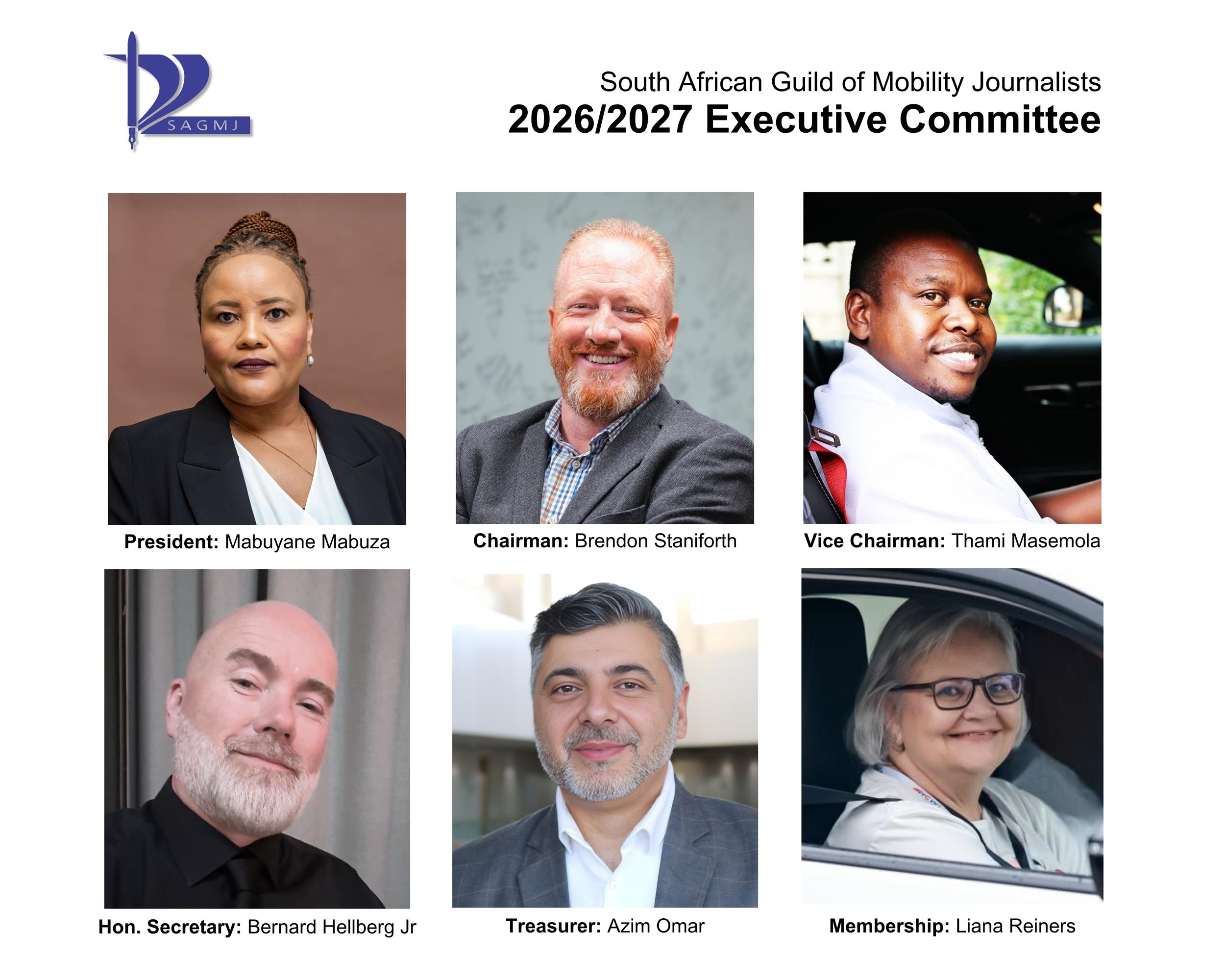 South African Guild of Mobility Journalists Elects New Executive Committee