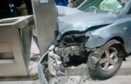 Vehicle Crashes Into Petrol Pump: Cottonlands - KZN