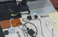 Foreign national arrested for possession of a prohibited firearm, possession of stolen property, contravention of the immigration act as well as reckless and negligent driving