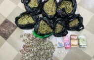 Drug-dealing suspect arrested during a routine patrol in Prieska
