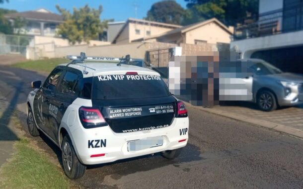 An armed hijacking was reported on Carden Crescent in the Parlock area