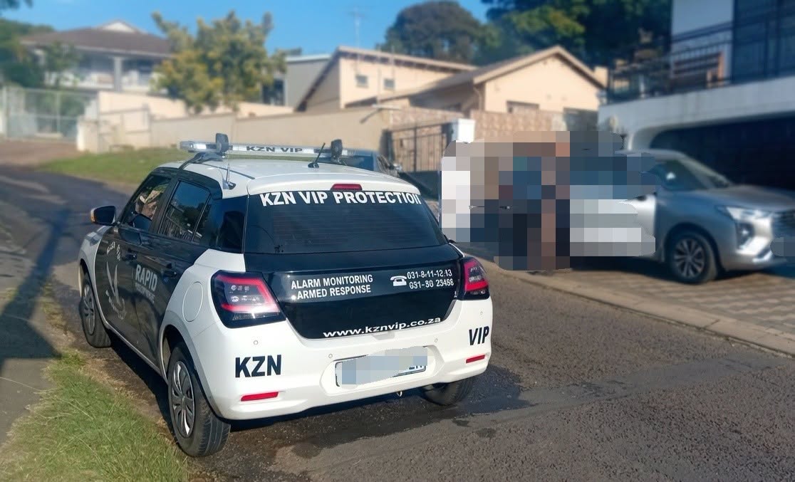 An armed hijacking was reported on Carden Crescent in the Parlock area