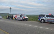 Motorcycle accident on the Velddrif road