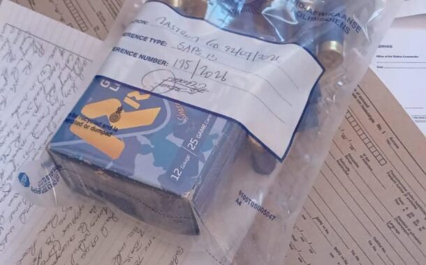 Police in Zastron apprehended a 41-year-old male and confiscated live ammunition