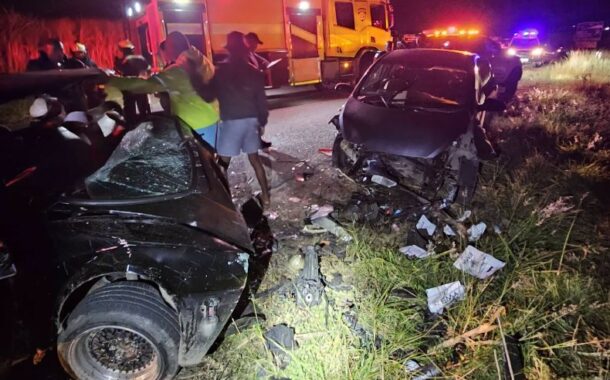 Head-on collision leaves multiple injured - Esenembe Road, Ballito