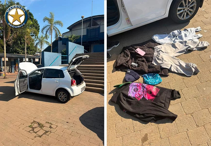 Vehicle swiftly recovered after a hijacking outside a residence on Carden Crescent in the Parlock area